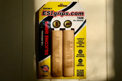 DON’T HURRY, BE HAPPY ESI HANDLEBAR GRIPS